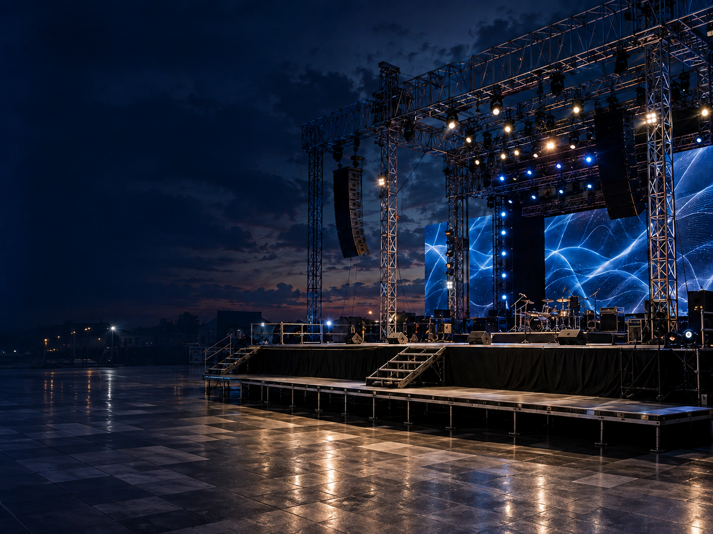 Stage Platforms & Trussing by All In One Media and Entertainments